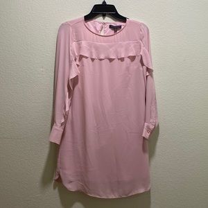 Pink flowy dress
